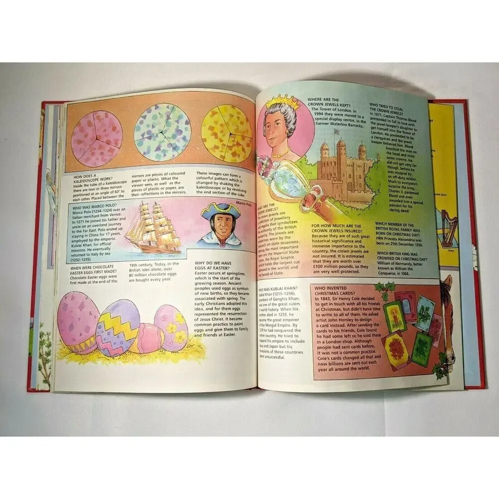 500 Questions & Answers A Treasury of Colorful and Fascinating Facts - 1999 Gran